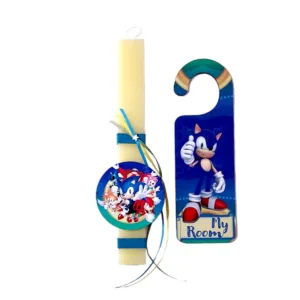 Λαμπάδες για αγόρια 4-5 ετών Σόνικ