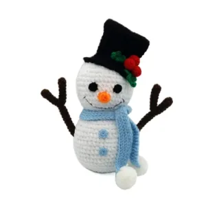 Πλεκτός χιονάνθρωπος