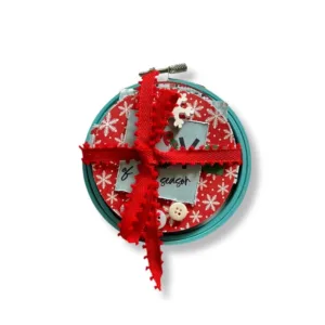 Χριστουγεννιάτικο Άλμπουμ φωτογραφιών σε τελάρο μεσαίο σιελ