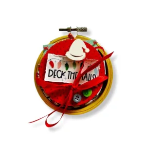 Χριστουγεννιάτικο Άλμπουμ φωτογραφιών σε τελάρο μικρό κίτρινο