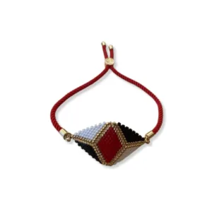 Βραχιόλι σε γεωμετρικό σχέδιο