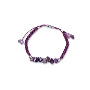 Βραχιόλι με τσιπς Αμέθυστου