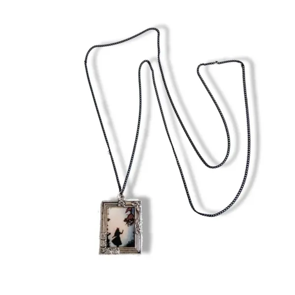 Κολιέ με υγρό γυαλί