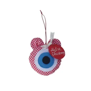 Χριστουγεννιάτικο Στολίδι Ματάκι - Αρκουδάκι "My 1st Christmas"