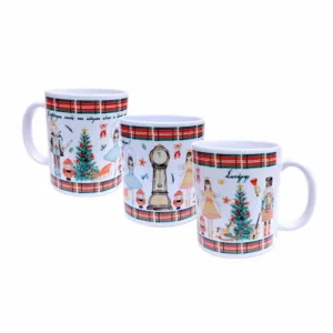 Χριστουγεννιάτικη προσωποποιημένη κούπα Νονός Νο2