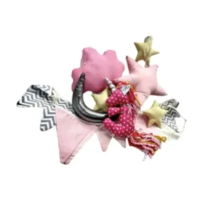 Σετ δώρου με Μονόκερο για νεογέννητο κορίτσι