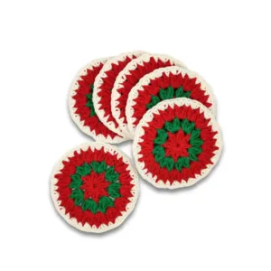 Σετ χριστουγεννιάτικα σουβέρ 6τμχ (σχέδιο Β)