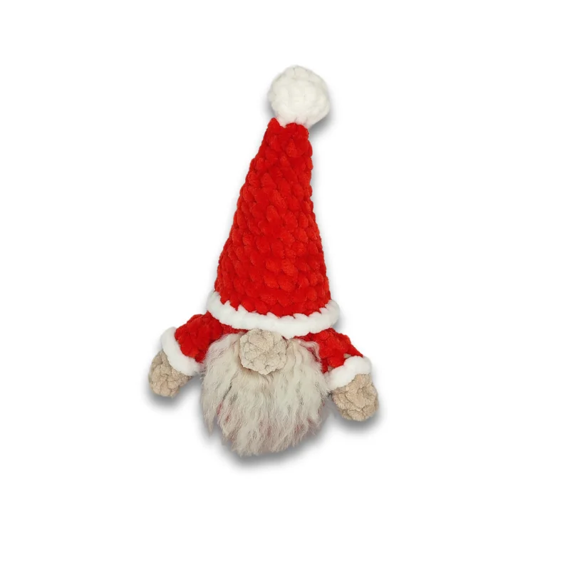 small-santa-gnome-puntobajo-1 Βελουτέ νάνος Άγιος Βασίλης 17εκ