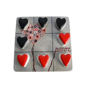 Τρίλιζα από τσιμέντο "Amor" 15x15