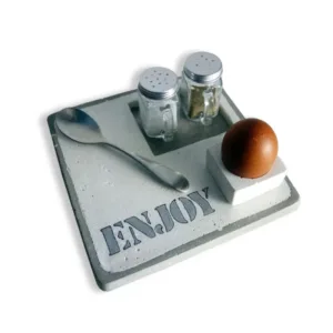 Τσιμεντένιο Σετ Για Το Αβγό " ENJOY "