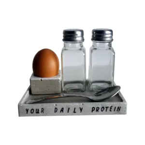 Τσιμεντένιο Σετ Για Το Αβγό " your daily protein "