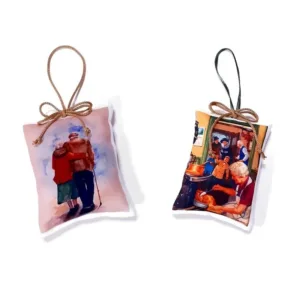 Χριστουγεννιάτικο στολίδι, γιαγιά παππούς