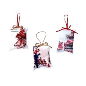 Χριστουγεννιάτικο στολίδι, χιονισμένα Χριστούγεννα