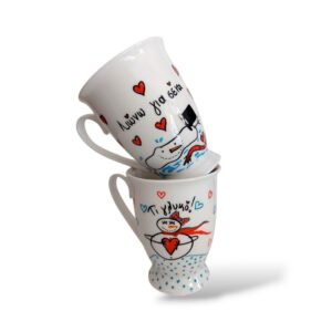 Σετ Κούπες για ζευγάρι, Χιονάνθρωποι