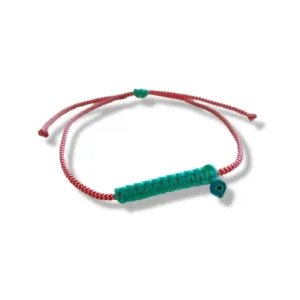 Mαρτάκι unisex με μακραμέ πλέξη και ματάκι