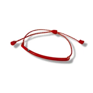 Μαρτάκι με κόκκινο μεταλλικό σωληνάκι και ματάκι