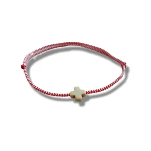 Μάρτης unisex με σταυρουδάκι χαολίτη