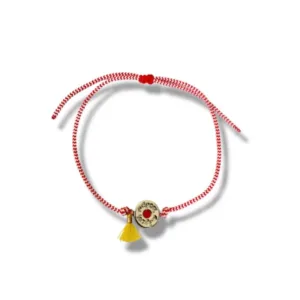 Μαρτάκι με στοιχείο "Μάρτης" και φουντίτσα