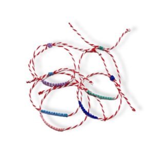 Μαρτάκι παιδικό με μακραμέ πλέξη