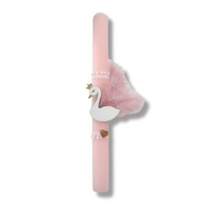 Αρωματική λαμπάδα κύκνος (30εκ)