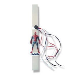 Λαμπάδα για αγόρια, Άνθρωπος Αράχνη (30εκ)