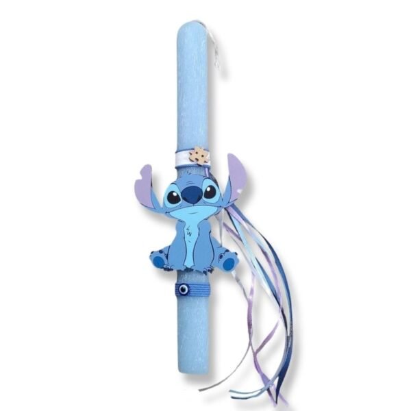 Λαμπάδα γαλάζια αρωματική Stitch