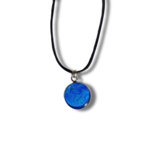 Κολιέ από υγρό γυαλί, "Aqua"