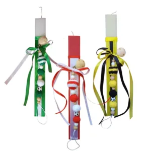 Λαμπάδα με κλιπ πιπίλας ομάδα