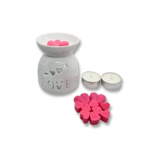 Σετ δώρου - 1 καυστήρας, 50 gr wax melts & 2 ρεσώ