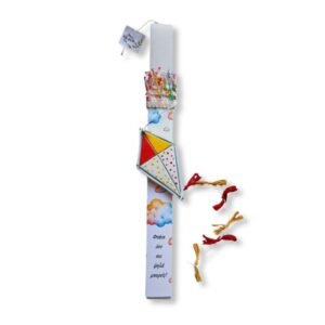 Αρωματική Λαμπάδα με πήλινο διακοσμητικό Χαρταετός