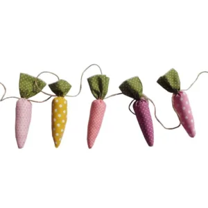 Γιρλάντα με Υφασμάτινα Καρότα