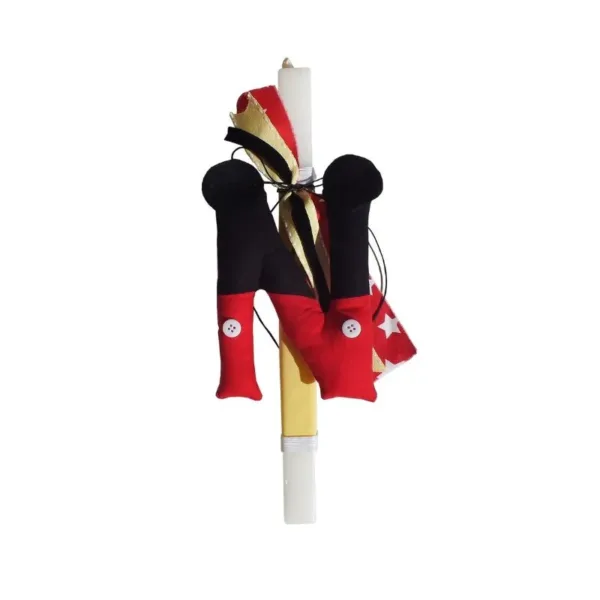 Λαμπάδα με Μονόγραμμα - Ποντικούλης