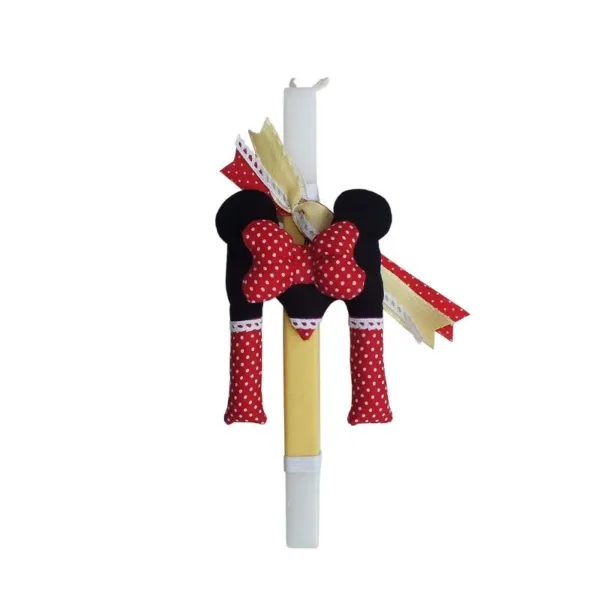 Λαμπάδα με Μονόγραμμα - Ποντικούλα /Σετ