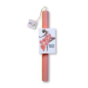 Λαμπάδα αρωματική Χορεύτρια με μαγνητάκι ''Dance first. Think later'' (22εκ.)