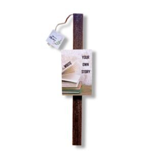 Εφηβική Λαμπάδα αρωματική με μαγνητάκι ''Write your own Story'' (22 εκ.)