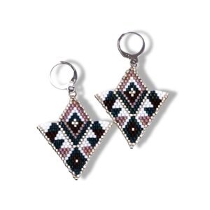 Σκουλαρίκια miyuki TRIANGLES