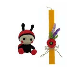 Σετ Πασχαλινή λαμπάδα για κορίτσια, Πασχαλίτσα