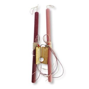 Σετ λαμπάδες για ζευγάρι "Χάρισε μου έναν κόσμο..."