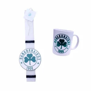 Λαμπάδα Πράσινη Ομάδα με κούπα