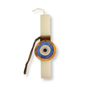 Λευκή Λαμπάδα Μάτι 30εκ