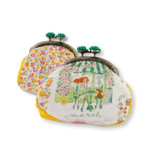 Vintage Πορτοφολάκι, μήνας Μάρτιος  (12x8x9)