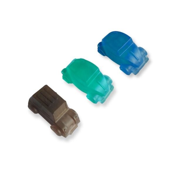 Διακοσμητικό Στοιχείο Αυτοκινητάκι από υγρό γυαλί για Μπομπονιέρες