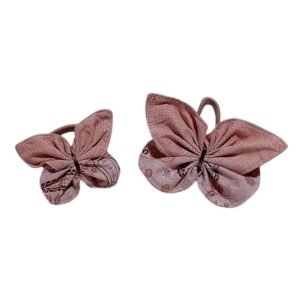 σετ λαστιχάκια πεταλούδα μαμά κόρη