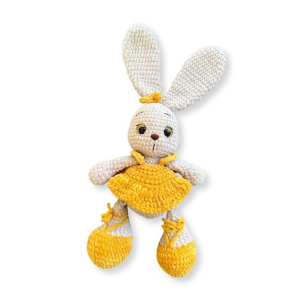 Πλεκτό Κουκλάκι Amigurumi Βελουτέ, Κουνελίτσα