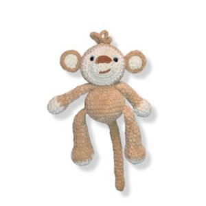 Πλεκτό Λούτρινο Amigurumi, Μαϊμουδάκι
