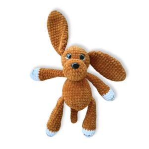 Κούκλα Amigurumi Βελουτέ, Σκυλάκι