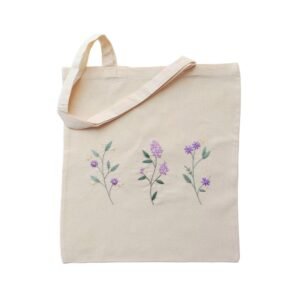 Πάνινη τσάντα "Λουλούδια" (37x41 εκ.)