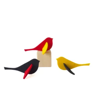 Μπομπονιέρα βάπτισης - Πουλάκια Πολύχρωμα (ελαχ.30τμχ)