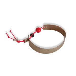 Χειροποίητο βραχιόλι από αλπακά και χαολίτη