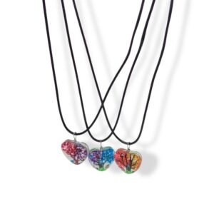 Ρομαντικό μενταγιόν, Γυάλινη καρδιά